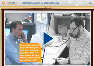 Interactive Scenarios for Reinforcing Managerial Knowledge