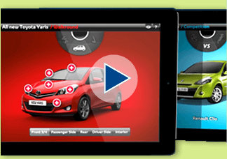 Showcasing Toyota Yaris Through an iPad App