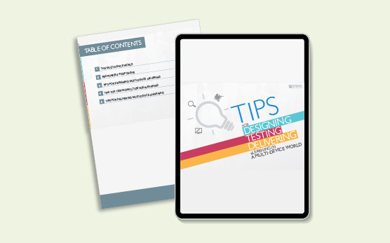 Tips for Designing, Testing and Delivering eLearning in a Multi-device World