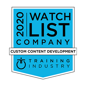 Upside Learning features in the Training Industry’s 2020 Custom Content Development Watch List