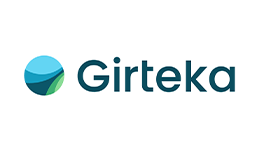 Girteka logo featuring a stylized design representing the company’s focus on logistics and transportation. The logo symbolizes Girteka's commitment to providing efficient supply chain solutions and serves as a key client of Upside Learning.