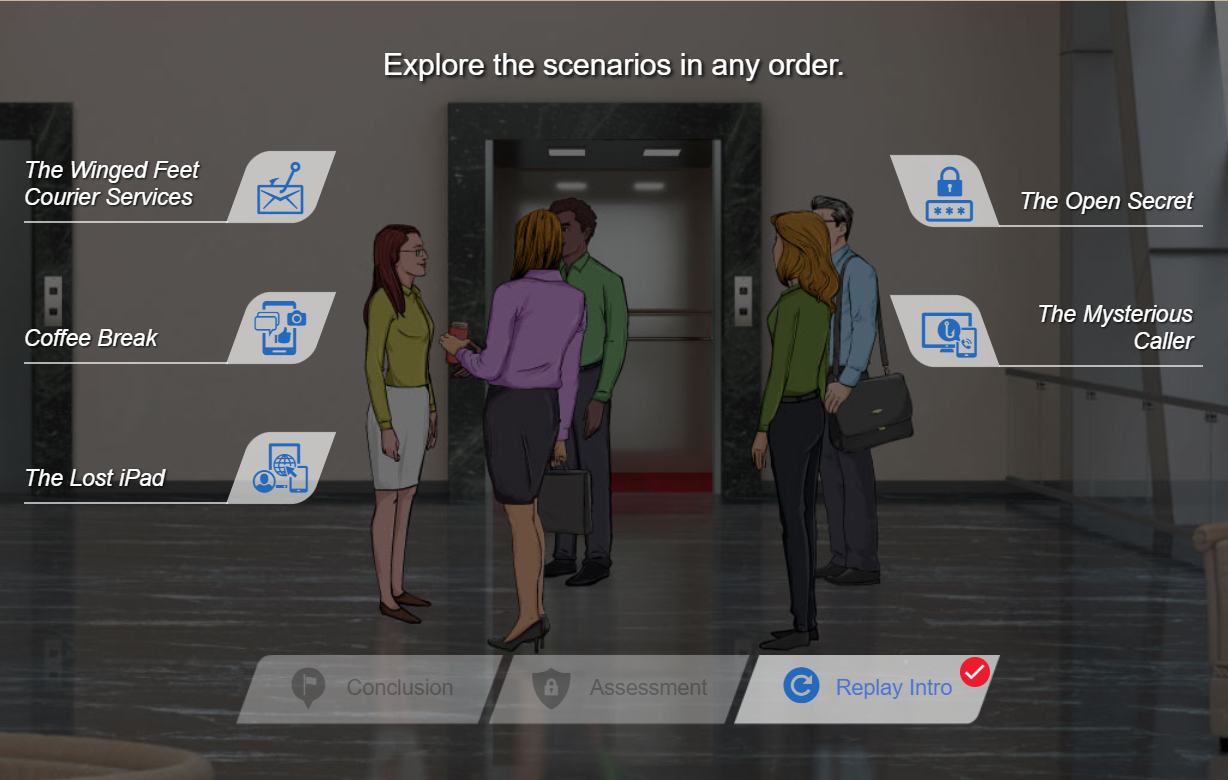 An Interactive Video Approach to Learning about Cyber Security