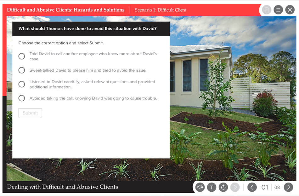 Henley – Dealing with difficult and abusive clients.