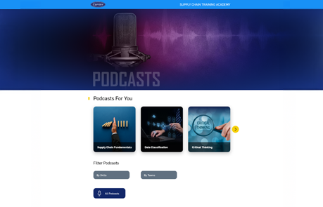 Building a Supply Chain Training Academy.