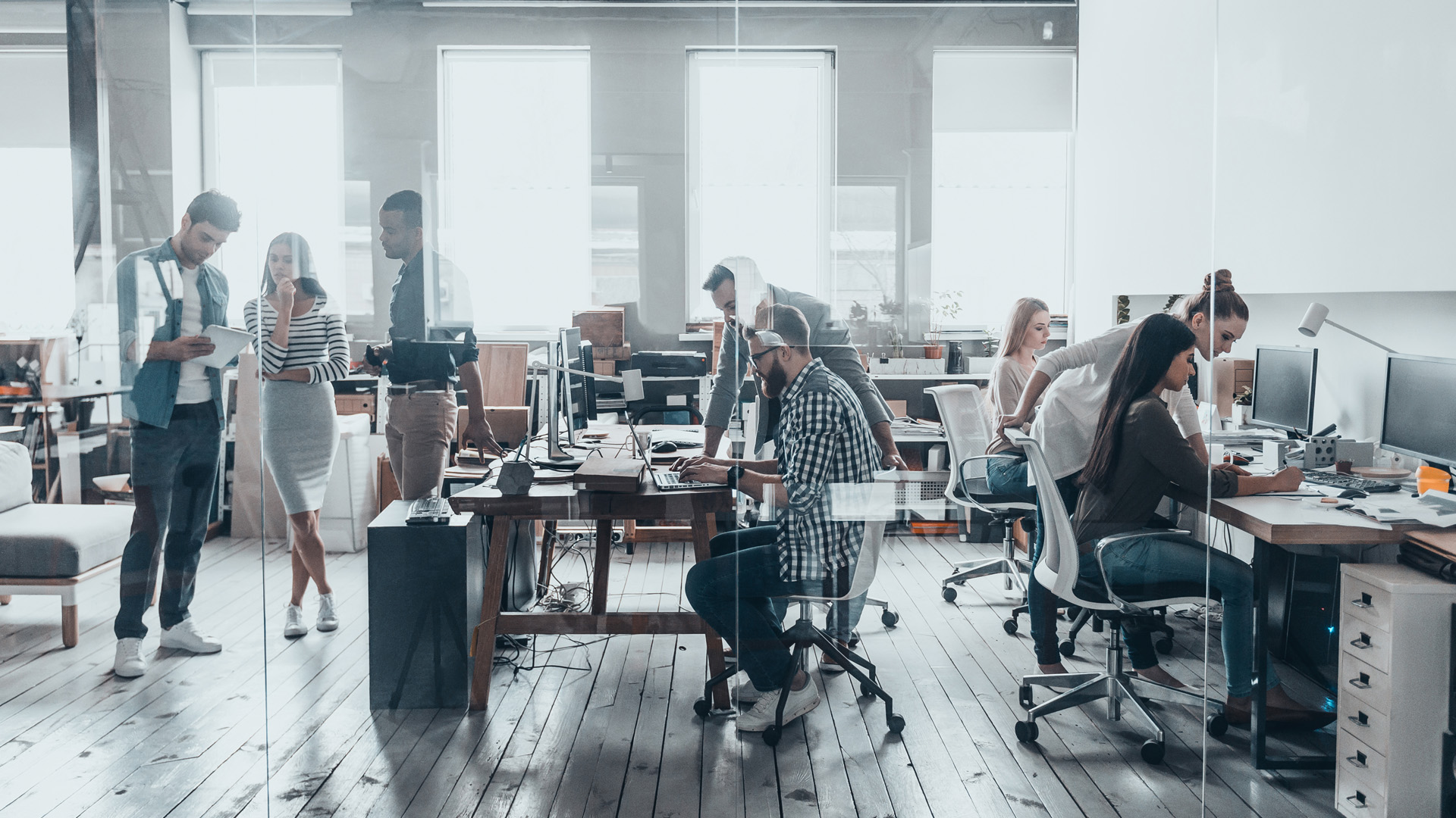 Business support team collaboration