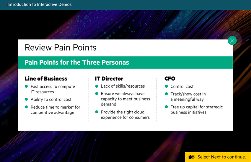 Demonstrate Business Value