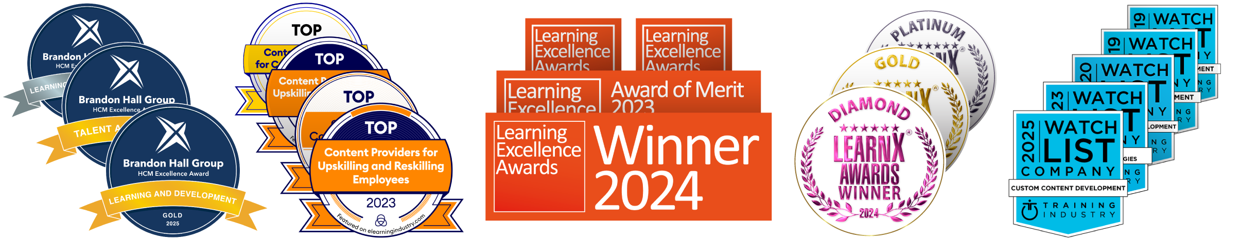Awards and Recognition Badges